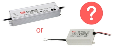 Constant voltage or constant current LED driver