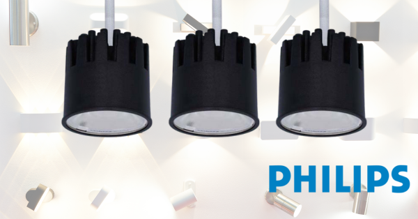 Retail Display Lights - Philips Fortimo SLM R50 Downlights Available from ADM Systems