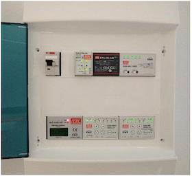 KNX devices in distribution board KNX devices in distribution board