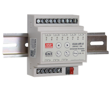 MEAN WELL KAA-8R-S KNX Actuator MEAN WELL KAA-8R-S KNX Actuator