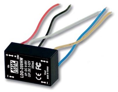 MEAN WELL LDD-350HW DC TO DC LED DRIVER