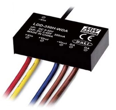 MEAN WELL LDD-H-WDA STEP DOWN DALI DC TO DCLED DRIVER