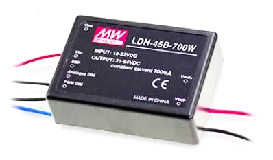 Boost LED driver with wire terminations Boost LED driver with wire terminations