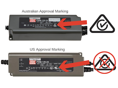 MEAN WELL DALI PWM LED DRIVER APPROVALS