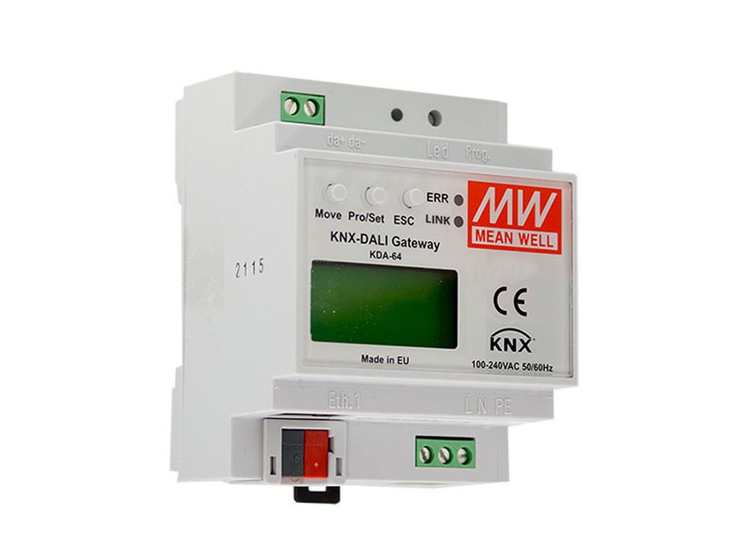 MEAN WELL KDA-064 KNX DALI Gateway