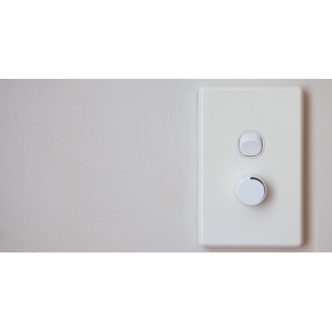 DIMMING LED LIGHTS FROM A WALL PLATE DIMMER
