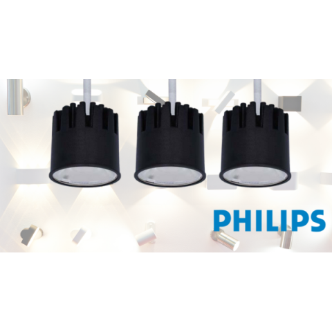 Retail Display Lights - Philips Fortimo SLM R50 Downlights Available from ADM Systems