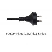 Factory Fitted 1.8M Flex & Plug