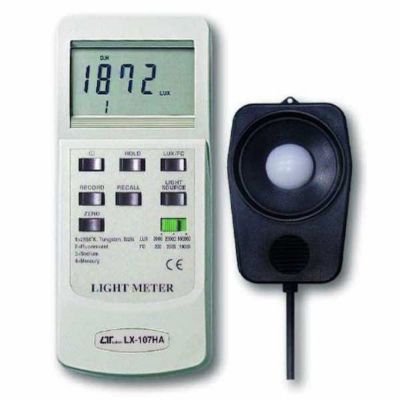 Light Meter with 4 Selectable Light Types