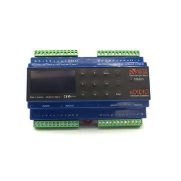 Control Freak eDIDIO Series 10 3D 1X, 3 DALI Lines & 1 DMX Universe