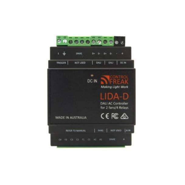Control Freak LIDA-D, DALI AC control 4 x 240mA