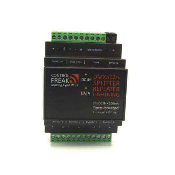 Control Freak Splitter V2 Lightning, DMX Splitter Repeater