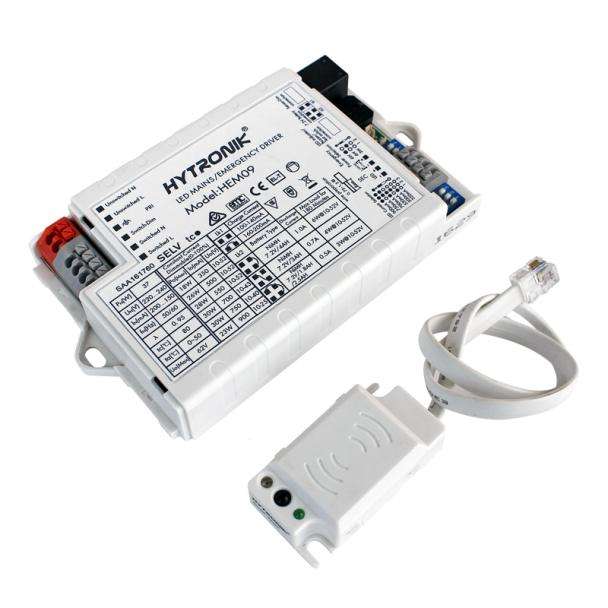 Hytronik HEM09H Emergency Lighting LED Driver with SAM7 Antenna
