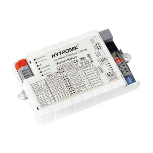 Hytronik HEM09 Emergency Lighting LED Driver with SAM7 Antenna