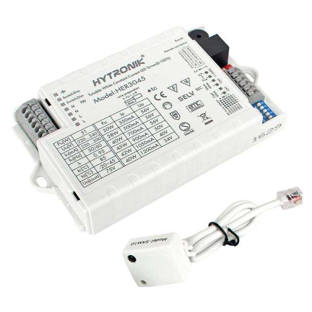 Hytronik HER3045 Tunable White LED Driver with SAM10 Sensor