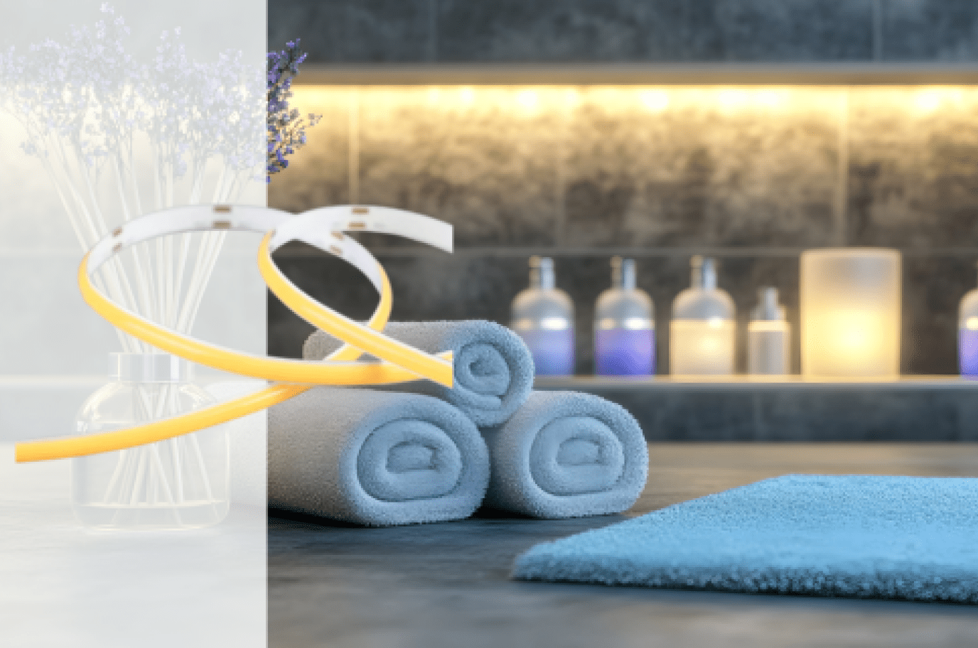 LED Strips for Wet Areas - CB-Pro IP65+ LED Strips